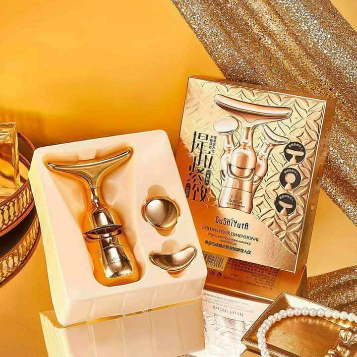 3-in-1 EMS Face & Neck Lifting Massager - alt