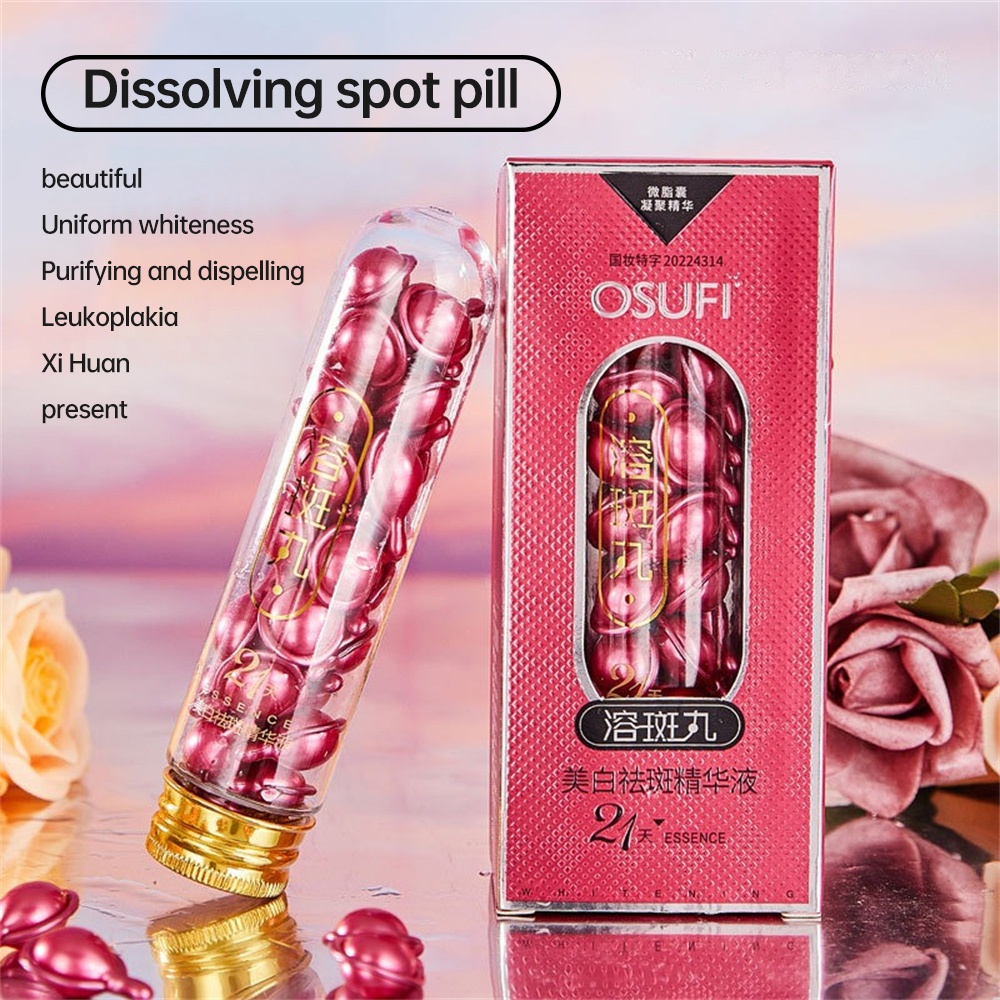 OSUFI Whitening Anti-freckle Essence(২১ টি মেসতা রিমুভার ক্যাপসুল সেট) 